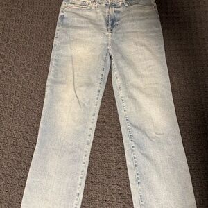 Good American Always Fits Good Legs Straight Jeans Size 6-12